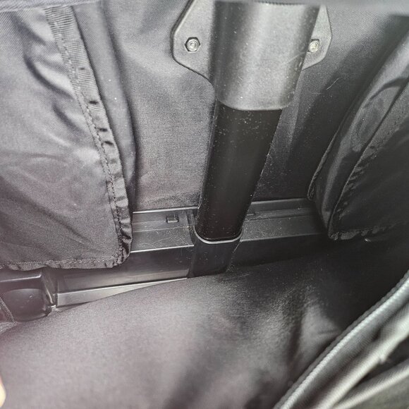 Victorinox Black Nylon Wheeled Laptop Briefcase With Telescopic Handle - Picture 7 of 12